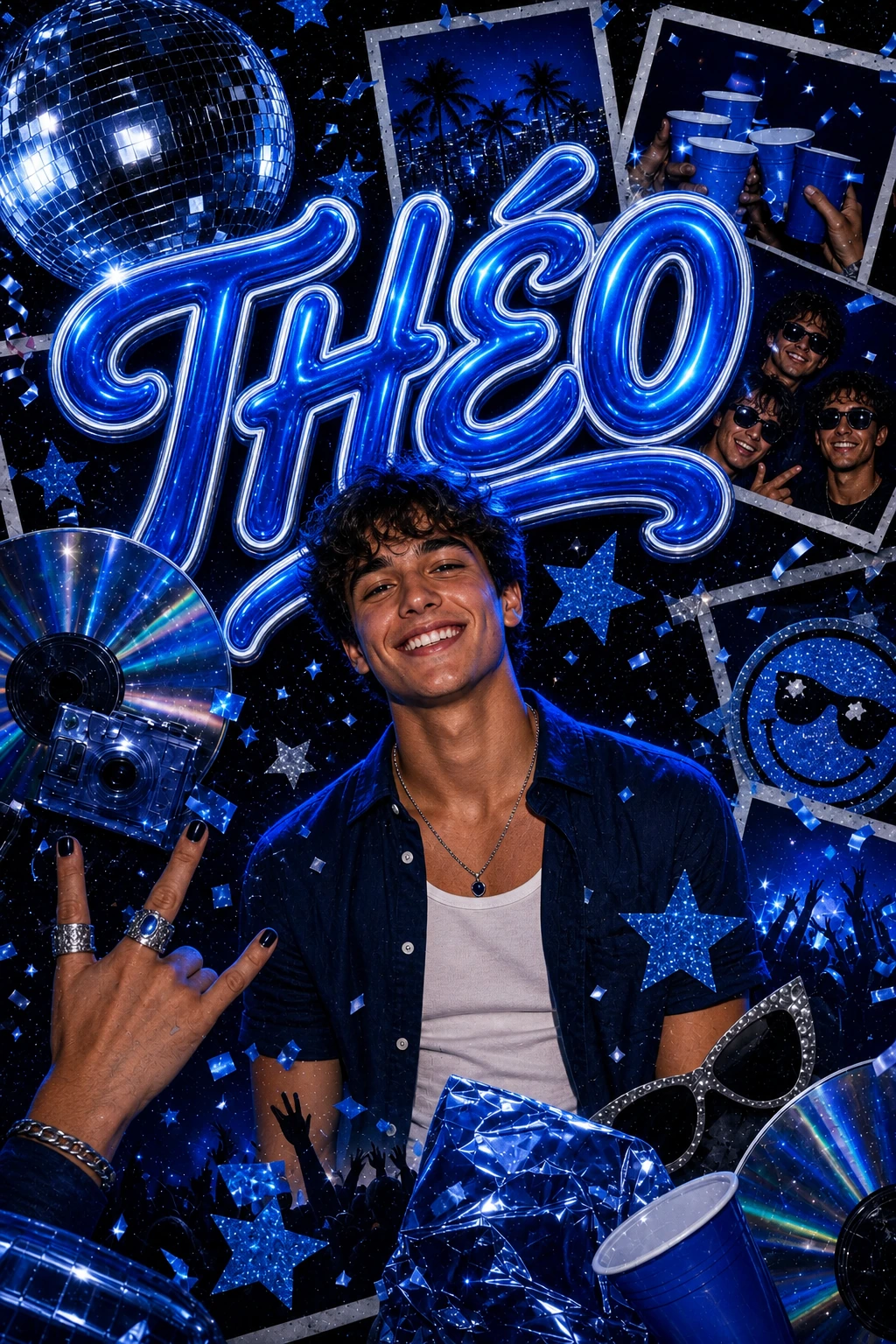Convite de 18 anos de Théo, 20 de dezembro, 19:30, Espaço Villa Real